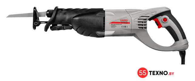 Сабельная пила Crown CT15133 - Изображение №2 — Интернет-магазин 55texno.by
