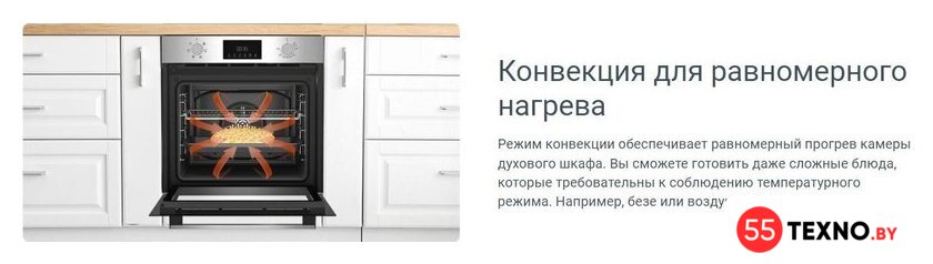 Электрический духовой шкаф Indesit IBFTE 3844 J BL - Изображение №5 — Интернет-магазин 55texno.by