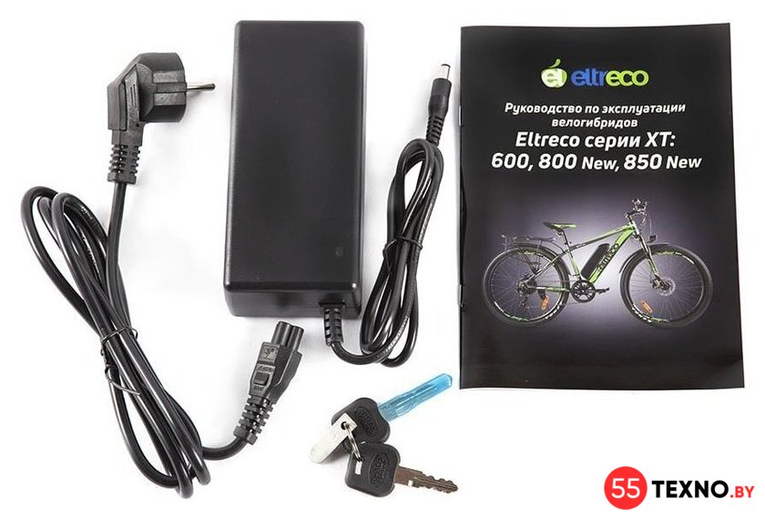Электровелосипед Eltreco XT 800 New (черный/синий) - Изображение №29 — Интернет-магазин 55texno.by