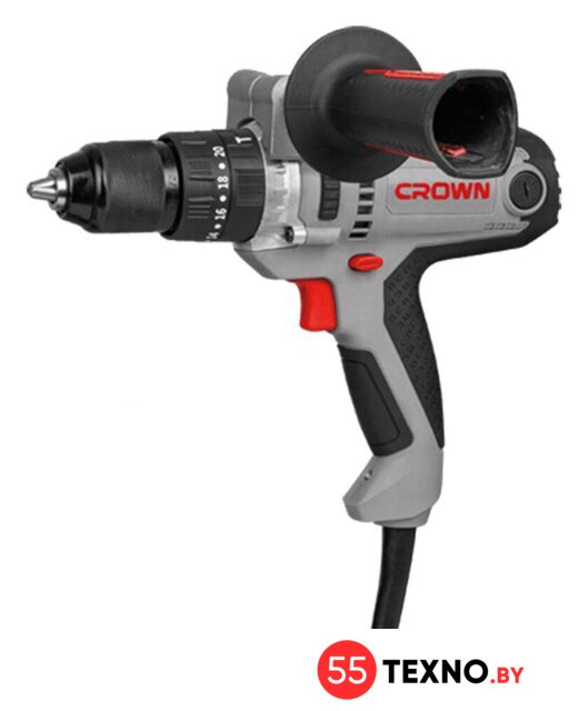 Ударная дрель-шуруповерт Crown CT10152F - Изображение №1 — Интернет-магазин 55texno.by