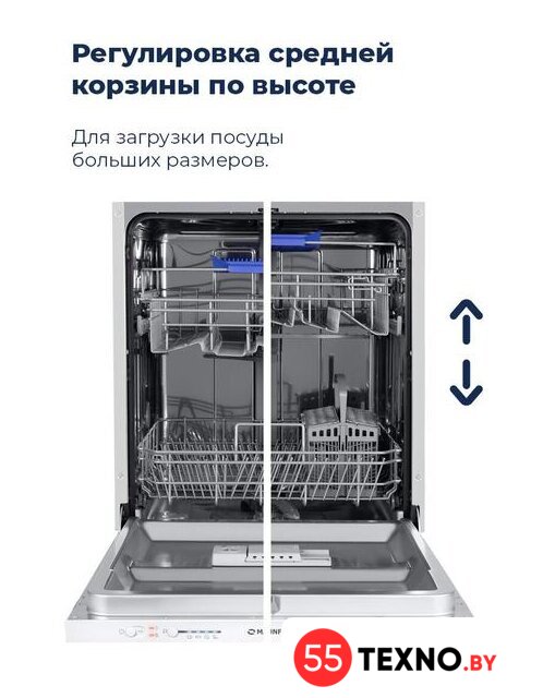 Встраиваемая посудомоечная машина MAUNFELD MLP 12S - Изображение №27 — Интернет-магазин 55texno.by