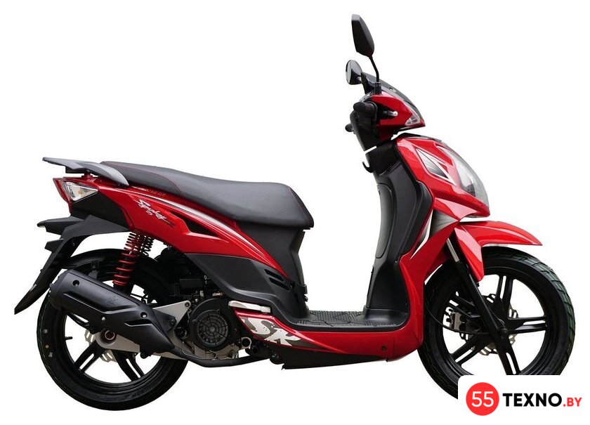 Скутер SYM Symphony SR 125 (красный) - Изображение №1 — Интернет-магазин 55texno.by