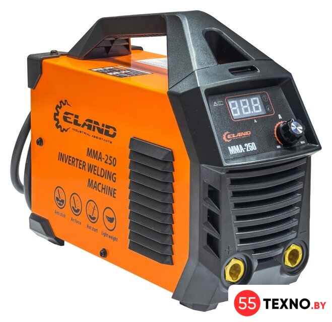 Сварочный инвертор ELAND MMA-250(250D) - Изображение №1 — Интернет-магазин 55texno.by