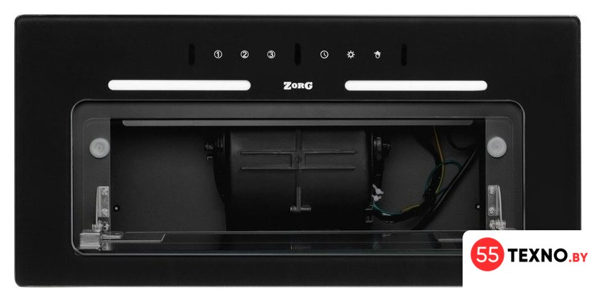 Кухонная вытяжка ZorG Neve 1260 60 S-GC (черный) - Изображение №5 — Интернет-магазин 55texno.by