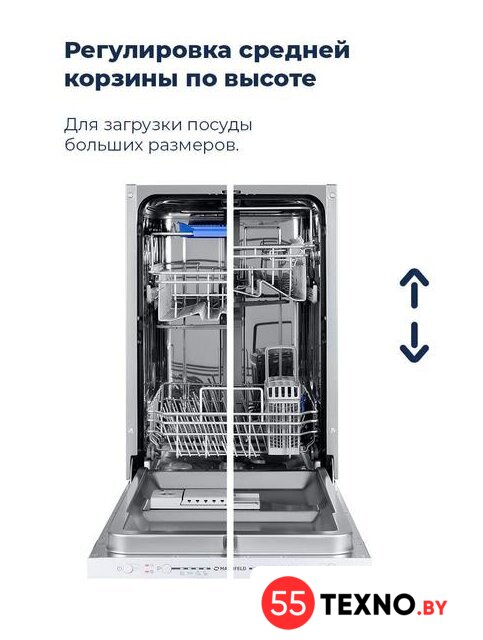 Встраиваемая посудомоечная машина MAUNFELD MLP 08S - Изображение №28 — Интернет-магазин 55texno.by