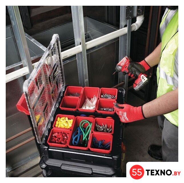 Органайзер Milwaukee PackOut Organiser 4932464082 - Изображение №7 — Интернет-магазин 55texno.by