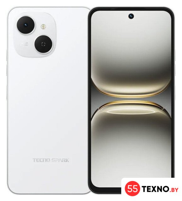 Телефон Tecno Spark 40C 8GB/256GB (белый) - Изображение №1 — Интернет-магазин 55texno.by