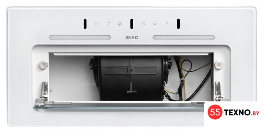 Кухонная вытяжка ZorG Neve 1260 60 S-GC (белый) - Изображение №4 — Интернет-магазин 55texno.by