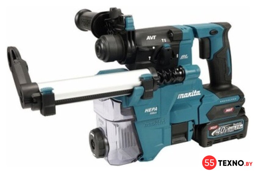 Перфоратор Makita HR010GD201 (с 2-мя АКБ, кейс) - Изображение №2 — Интернет-магазин 55texno.by
