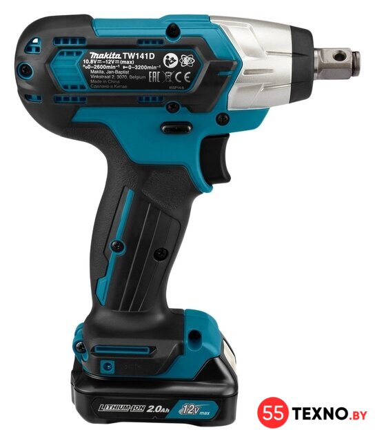 Гайковерт Makita TW141DWAE (с 2-мя АКБ, кейс) - Изображение №5 — Интернет-магазин 55texno.by