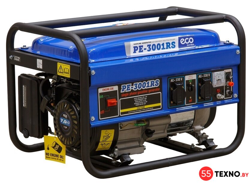 Бензиновый генератор ECO PE-3001RS - Изображение №1 — Интернет-магазин 55texno.by