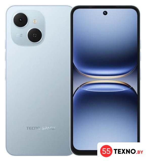 Телефон Tecno Spark 40C 8GB/256GB (голубой) - Изображение №1 — Интернет-магазин 55texno.by