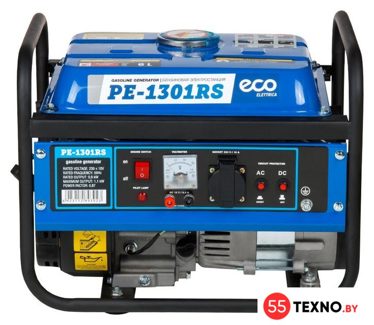 Бензиновый генератор ECO PE-1301RS - Изображение №3 — Интернет-магазин 55texno.by