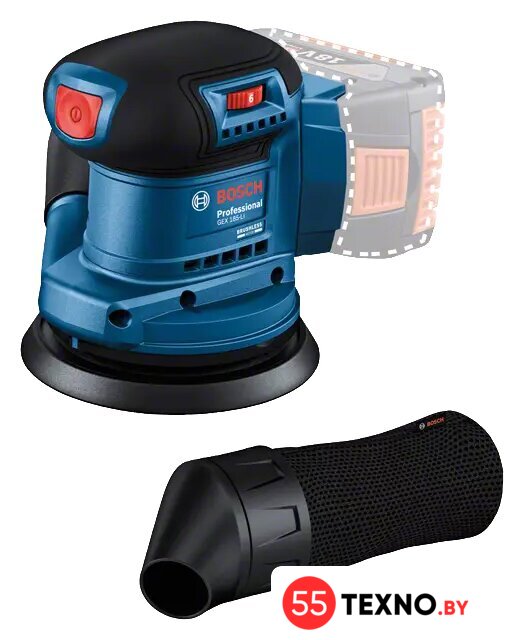 Эксцентриковая шлифмашина Bosch GEX 185-LI Professional 06013A5020 (без АКБ) - Изображение №1 — Интернет-магазин 55texno.by