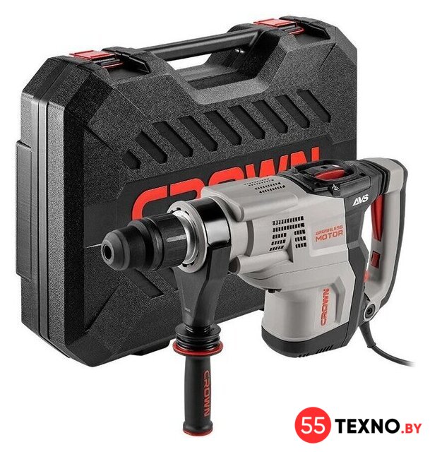 Перфоратор Crown CT18216V BMC - Изображение №10 — Интернет-магазин 55texno.by