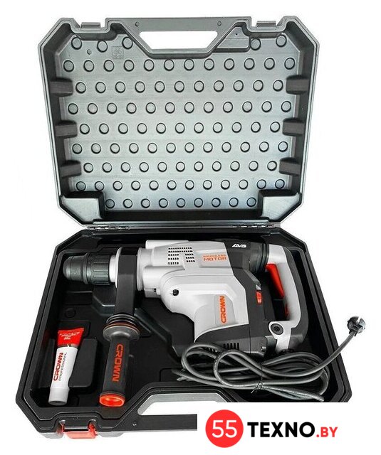 Перфоратор Crown CT18216V BMC - Изображение №11 — Интернет-магазин 55texno.by
