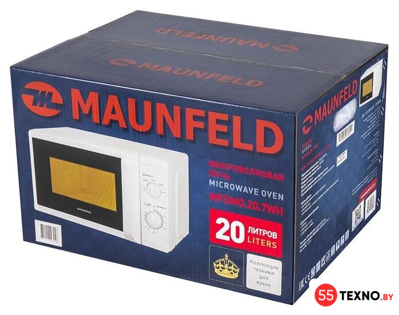Микроволновая печь MAUNFELD MFSMO.20.7WH - Изображение №7 — Интернет-магазин 55texno.by