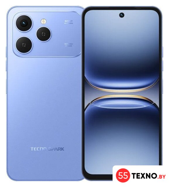 Телефон Tecno Spark 40 8GB/256GB (небесный синий) - Изображение №1 — Интернет-магазин 55texno.by