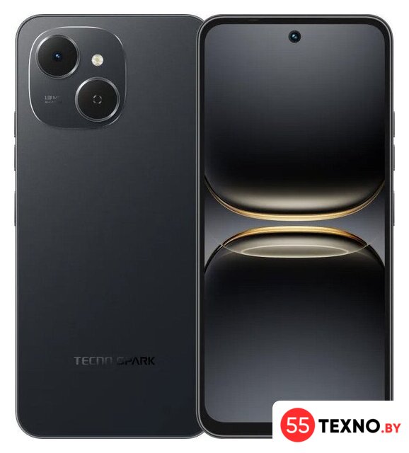 Телефон Tecno Spark 40C 8GB/256GB (черный) - Изображение №1 — Интернет-магазин 55texno.by