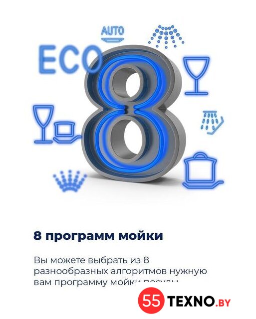 Встраиваемая посудомоечная машина MAUNFELD MLP-08IMRO - Изображение №28 — Интернет-магазин 55texno.by