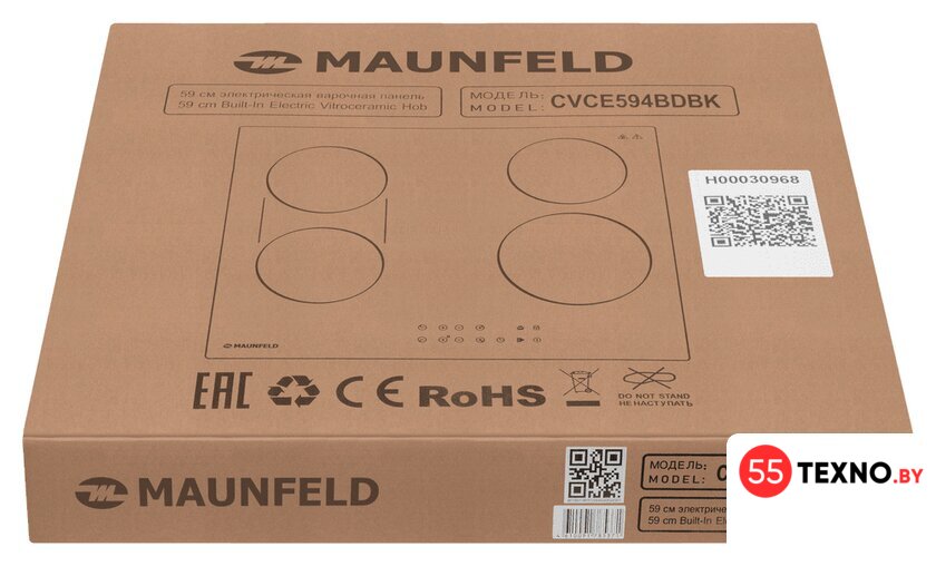 Варочная панель MAUNFELD CVCE594BDBK - Изображение №13 — Интернет-магазин 55texno.by