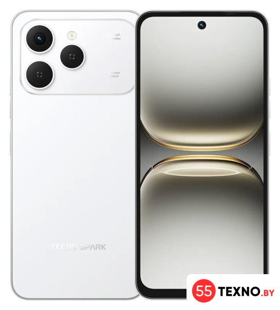 Телефон Tecno Spark 40 8GB/256GB (воздушный белый) - Изображение №1 — Интернет-магазин 55texno.by