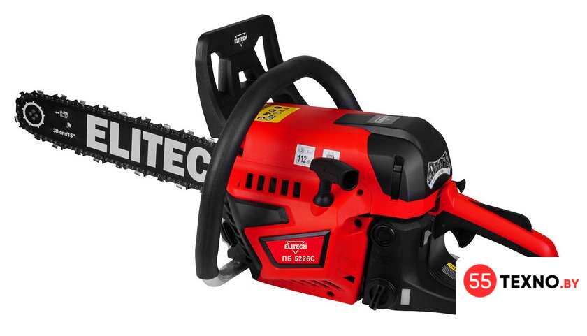 Бензопила ELITECH ПБ 5226C E1611.011.00 - Изображение №1 — Интернет-магазин 55texno.by