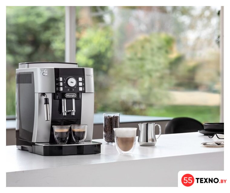 Кофемашина DeLonghi Magnifica S ECAM 21.117.SB - Изображение №5 — Интернет-магазин 55texno.by