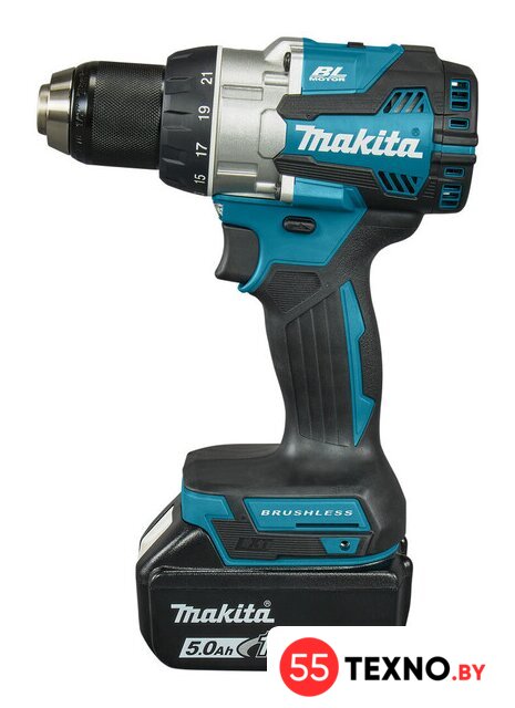 Дрель-шуруповерт Makita DDF489RTJ (с 2-мя АКБ, кейс) - Изображение №3 — Интернет-магазин 55texno.by