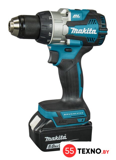 Дрель-шуруповерт Makita DDF489RTJ (с 2-мя АКБ, кейс) - Изображение №2 — Интернет-магазин 55texno.by