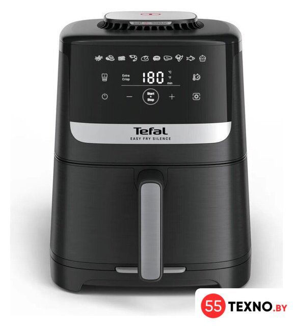 Аэрогриль (аэрофритюрница) Tefal Easy Fry Silence EY5528E0 - Изображение №1 — Интернет-магазин 55texno.by