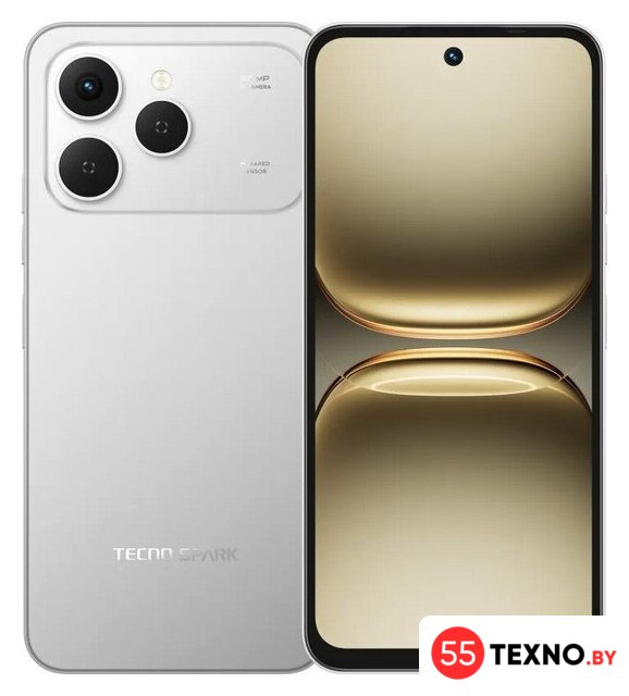 Телефон Tecno Spark 40 8GB/256GB (серый титановый) - Изображение №1 — Интернет-магазин 55texno.by