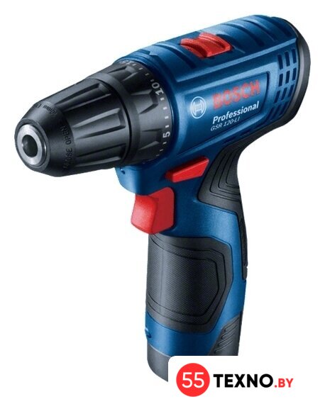 Дрель-шуруповерт Bosch GSR 120-LI Professional 06019G8000 (с 2-мя АКБ, кейс) - Изображение №1 — Интернет-магазин 55texno.by