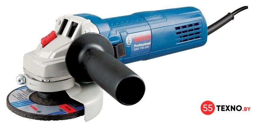 Угловая шлифмашина Bosch GWS 750 S Professional 0601394121 - Изображение №1 — Интернет-магазин 55texno.by