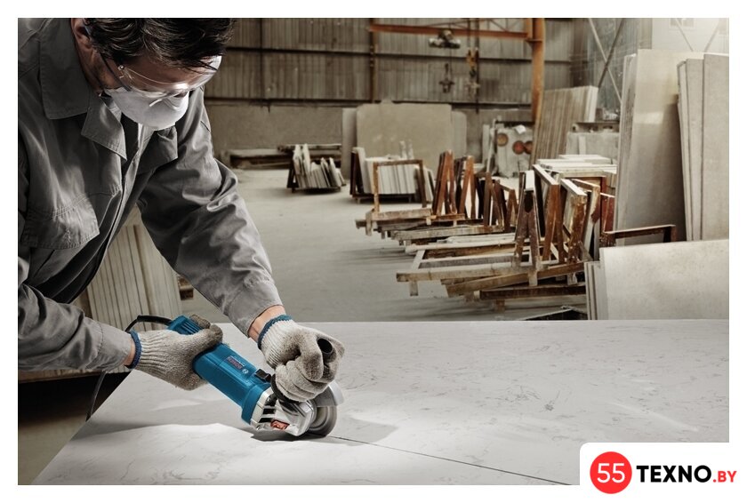 Угловая шлифмашина Bosch GWS 750 S Professional 0601394121 - Изображение №2 — Интернет-магазин 55texno.by
