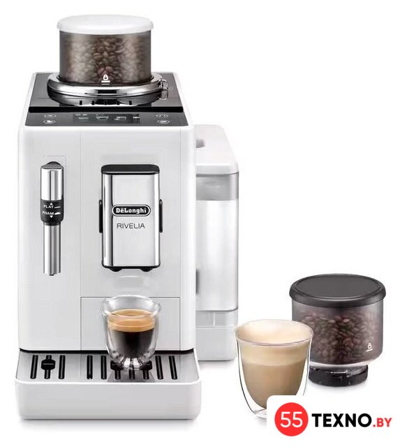 Кофемашина DeLonghi Rivelia EXAM440.35.W - Изображение №1 — Интернет-магазин 55texno.by