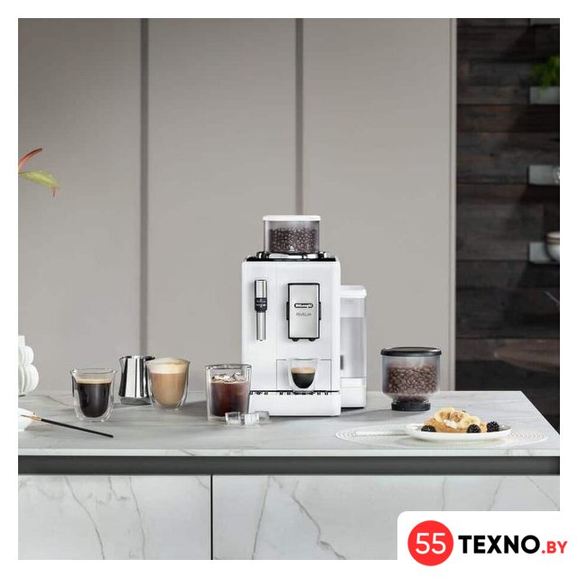 Кофемашина DeLonghi Rivelia EXAM440.35.W - Изображение №8 — Интернет-магазин 55texno.by