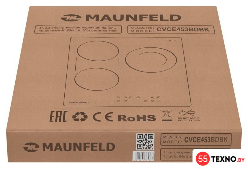 Варочная панель MAUNFELD CVCE453BDBK - Изображение №11 — Интернет-магазин 55texno.by