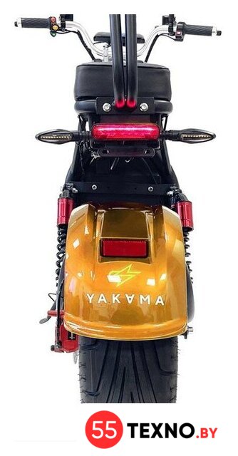 Электроскутер Yakama АР-Н008-3 (золотой) - Изображение №3 — Интернет-магазин 55texno.by