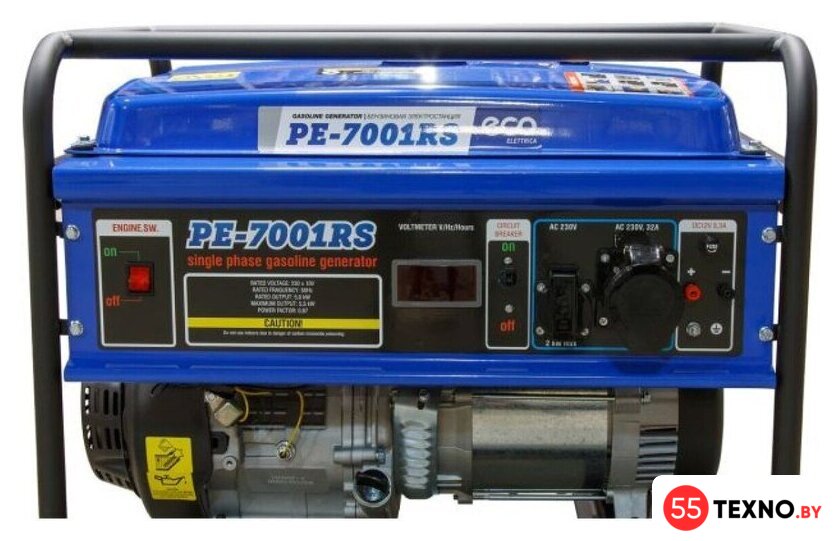 Бензиновый генератор ECO PE-7001RS - Изображение №5 — Интернет-магазин 55texno.by