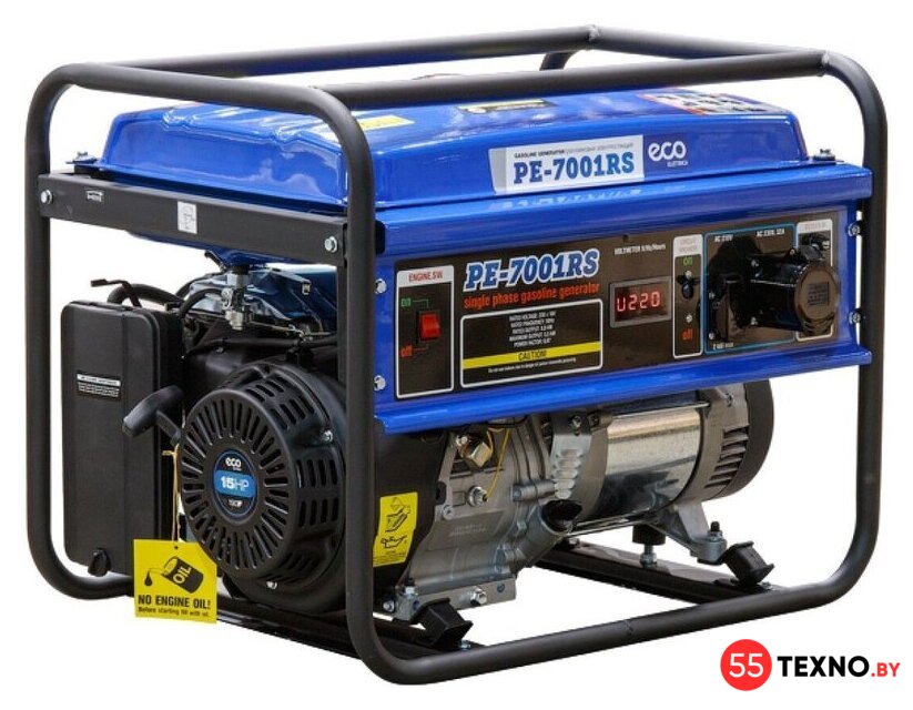 Бензиновый генератор ECO PE-7001RS - Изображение №1 — Интернет-магазин 55texno.by