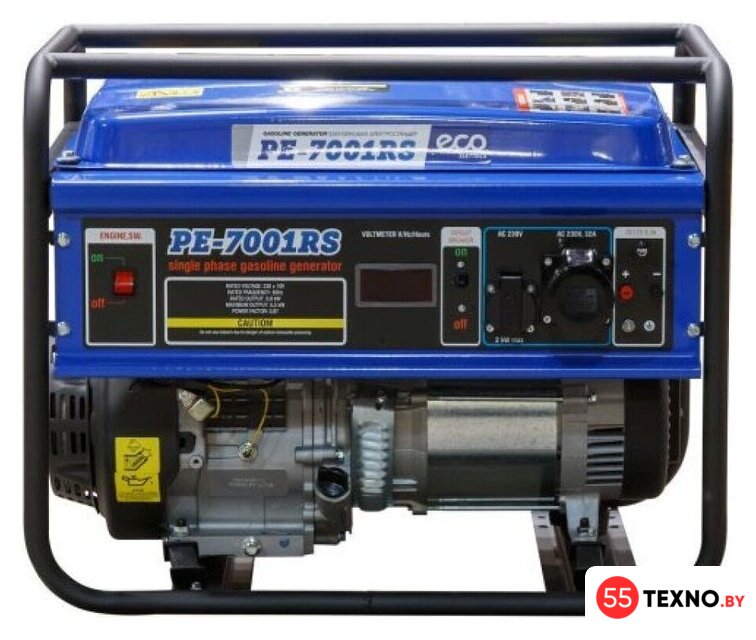 Бензиновый генератор ECO PE-7001RS - Изображение №3 — Интернет-магазин 55texno.by