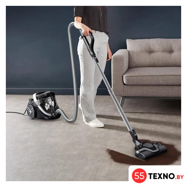 Пылесос Tefal Silence Force Cyclonic Effitech TW7976EA - Изображение №5 — Интернет-магазин 55texno.by