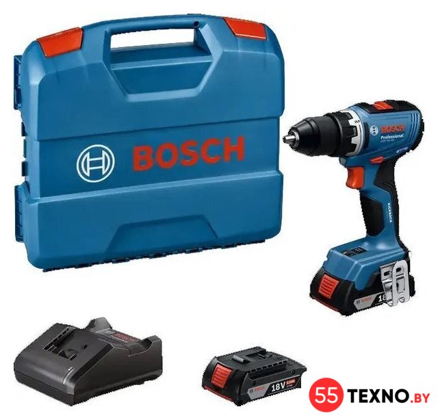 Дрель-шуруповерт Bosch GSR 18V-65 06019N3000 (с 2-мя АКБ, кейс) - Изображение №1 — Интернет-магазин 55texno.by