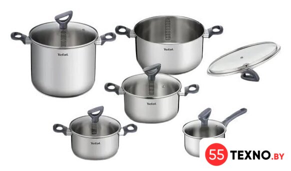 Набор кастрюль Tefal Daily Cook G712SA55 - Изображение №1 — Интернет-магазин 55texno.by