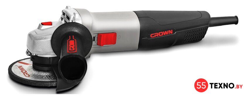 Угловая шлифмашина Crown CT13497-125R - Изображение №1 — Интернет-магазин 55texno.by