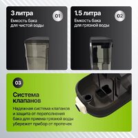 Пылесос Kiwi KCC-4325 (черный) - Превью изображения №8 — Интернет-магазин 55texno.by