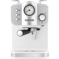 Рожковая кофеварка MAUNFELD MF-735WH Pro - Превью изображения №4 — Интернет-магазин 55texno.by