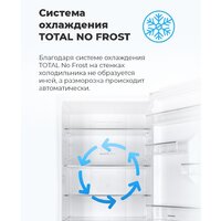 Холодильник MAUNFELD MFF185NFW - Превью изображения №13 — Интернет-магазин 55texno.by