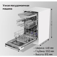 Встраиваемая посудомоечная машина MAUNFELD MLP-083D - Превью изображения №19 — Интернет-магазин 55texno.by